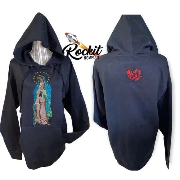 Virgen de Guadalupe hoodie large - Picture 1 of 4